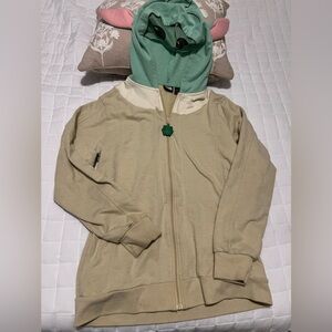 Star Wars Mandalorian zipper hoodie sweatshirt size Large